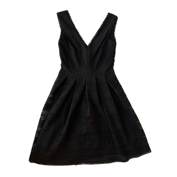 Miss Selfridge Dresses & Skirts - Miss Selfridge Black Lace Fit & Flare Dress